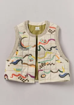 Women TOAST Coats & Jackets*Abstract Hand Embroidered Gilet