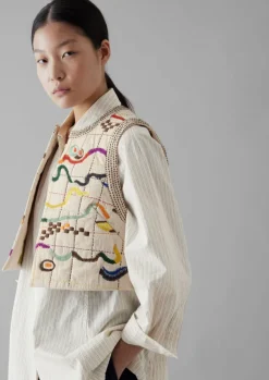 Women TOAST Coats & Jackets*Abstract Hand Embroidered Gilet