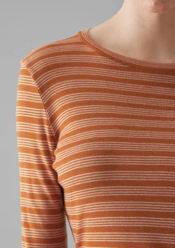 Women TOAST Jersey|Tops & Tees*Agnes Stripe Wool Lyocell Tee