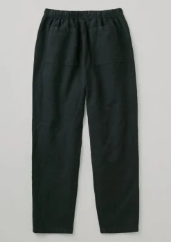 TOAST Linen|Trousers*Alfie Garment Dyed Herringbone Trousers