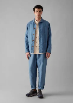 TOAST Workwear|Trousers*Alfie Garment Dyed Herringbone Trousers
