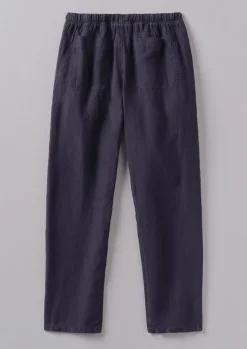 TOAST Trousers*Alfie Garment Dyed Linen Trousers