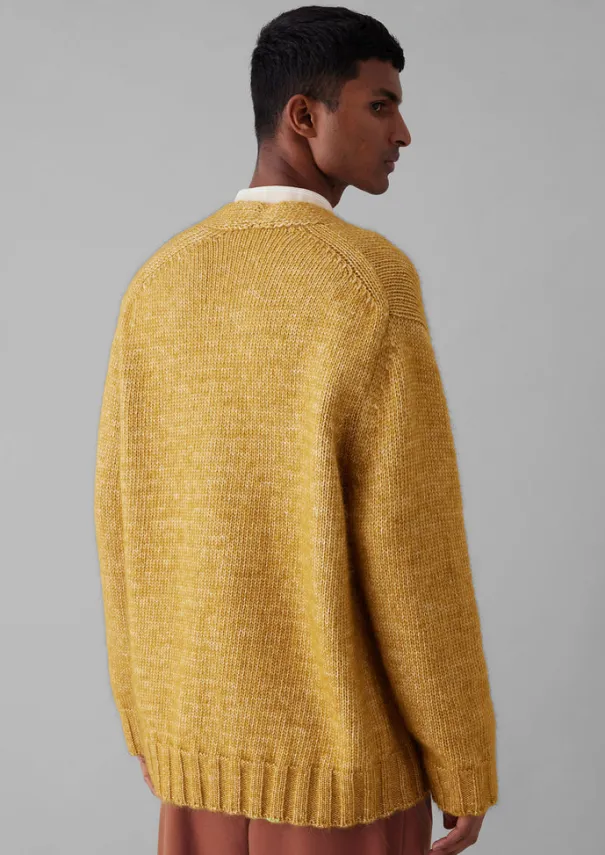 TOAST Knitwear*Alpaca Wool V-Neck Cardigan