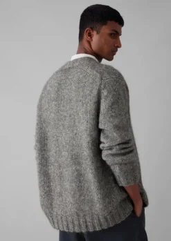 TOAST Knitwear*Alpaca Wool V-Neck Cardigan