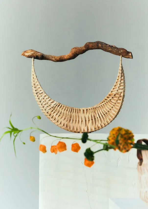 TOAST Outdoor|Baskets*Amy Krone Crescent Basket