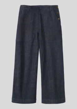 Women TOAST Denim|Workwear*Annie Organic Denim Side Button Jeans