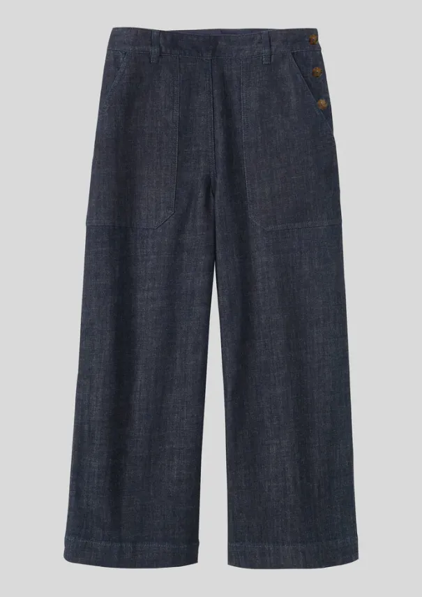 Women TOAST Denim|Workwear*Annie Organic Denim Side Button Jeans