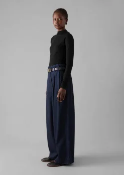 Women TOAST Jersey|Tops & Tees*Aster Wool Lyocell High Neck Tee