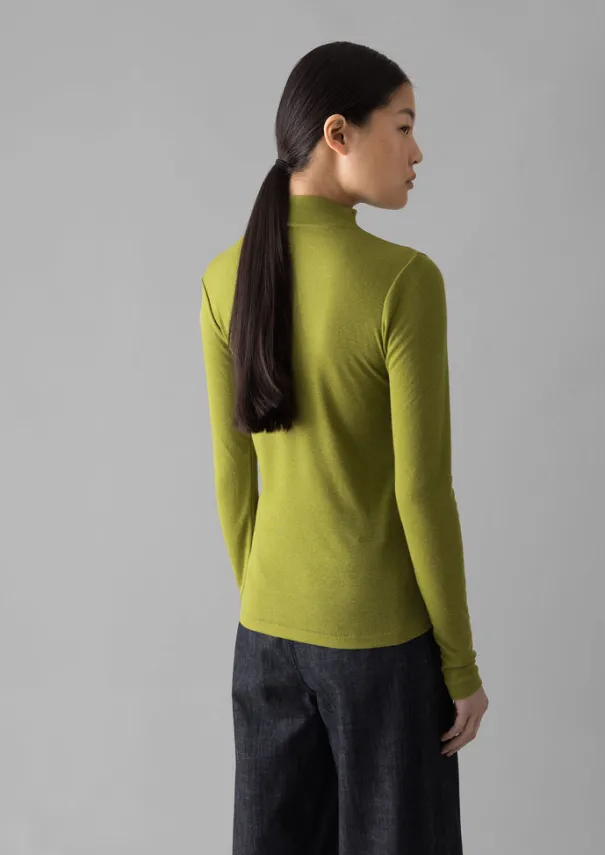 Women TOAST Jersey|Tops & Tees*Aster Wool Lyocell High Neck Tee