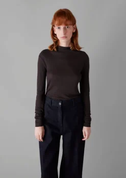 Women TOAST Jersey|Tops & Tees*Aster Wool Lyocell High Neck Tee