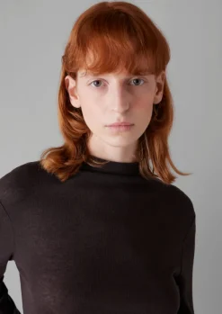 Women TOAST Jersey|Tops & Tees*Aster Wool Lyocell High Neck Tee