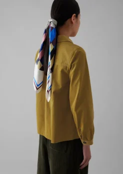 Women TOAST Cord|Workwear*Baya Patch Pocket Organic Cord Shirt