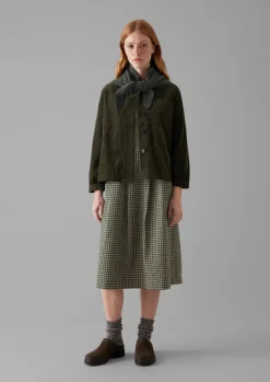 Women TOAST Cord|Workwear*Baya Patch Pocket Organic Cord Shirt