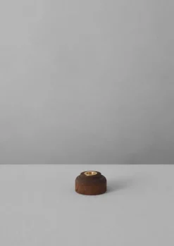 TOAST Decorative Pieces|Candles & Holders*wood Slim Dinner Candle Holder Set