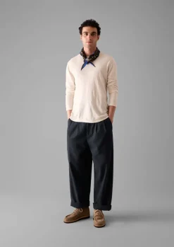 TOAST Trousers*Bill Cotton Wide Leg Trousers