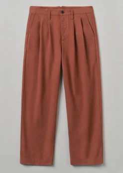 TOAST Workwear|Trousers*Bill Cotton Wide Leg Trousers