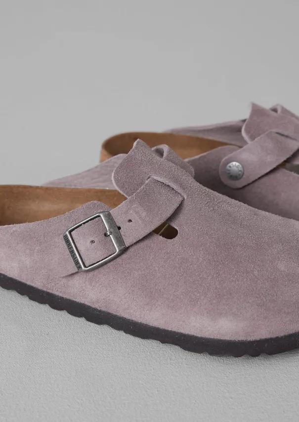 Women TOAST Shoes|Slippers*Birkenstock Boston Suede Clogs