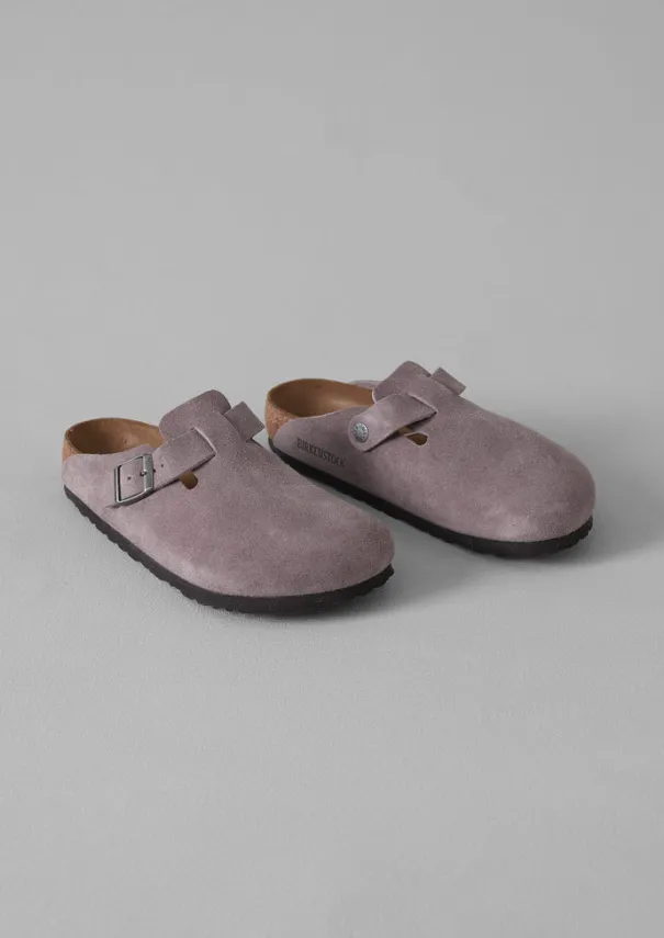 Women TOAST Shoes|Slippers*Birkenstock Boston Suede Clogs