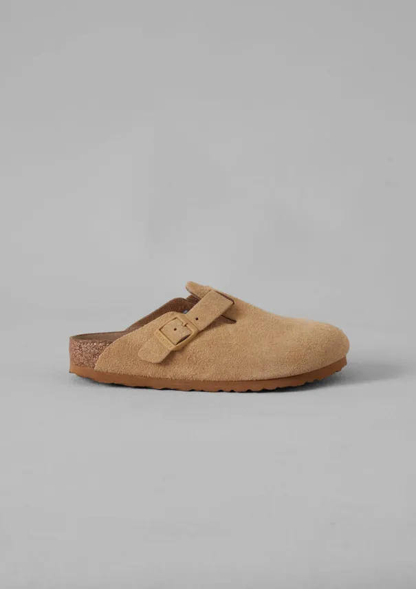 Women TOAST Shoes|Slippers*Birkenstock Boston Suede Clogs