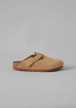 Women TOAST Shoes|Slippers*Birkenstock Boston Suede Clogs