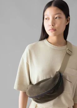 Women TOAST Bags & Belts*Bleu De Chauffe Suede Cross Body Bag