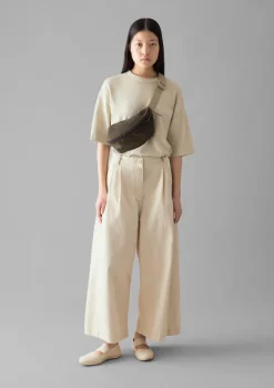 Women TOAST Bags & Belts*Bleu De Chauffe Suede Cross Body Bag