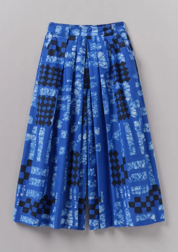 Women TOAST Skirts|Trousers*Block Print Batik Cotton Culottes