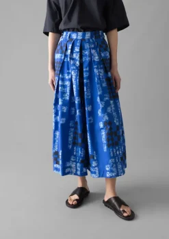 Women TOAST Skirts|Trousers*Block Print Batik Cotton Culottes