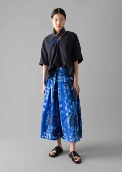 Women TOAST Skirts|Trousers*Block Print Batik Cotton Culottes