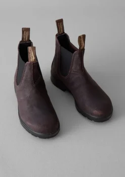 Women TOAST Boots*Blundstone Waxed Suede Chelsea Boots