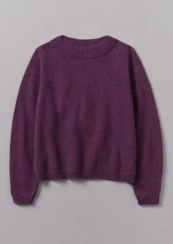 Women TOAST Knitwear*Boat Neck Wool Sweater