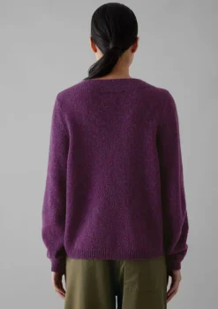 Women TOAST Knitwear*Boat Neck Wool Sweater