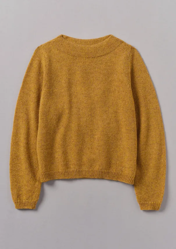 Women TOAST Knitwear*Boat Neck Wool Sweater
