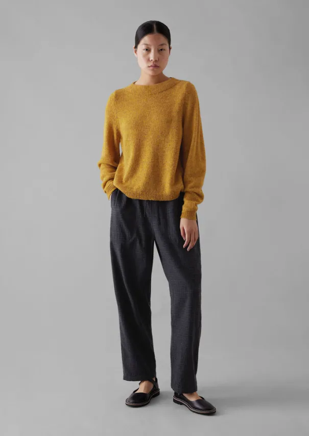 Women TOAST Knitwear*Boat Neck Wool Sweater