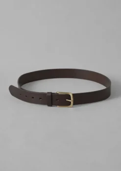 TOAST Bags & Belts*Brass Buckle Leather Belt