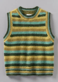 Women TOAST Knitwear*Brushed Alpaca Blend Stripe Tank