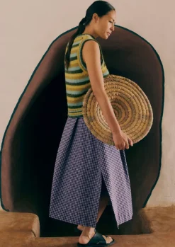 Women TOAST Knitwear*Brushed Alpaca Blend Stripe Tank