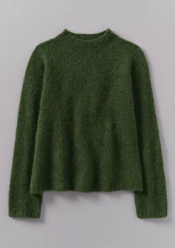Women TOAST Knitwear*Brushed Alpaca High Neck Sweater