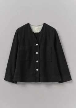 Women TOAST Linen|Loungewear*Brushed Cotton Linen Herringbone Top