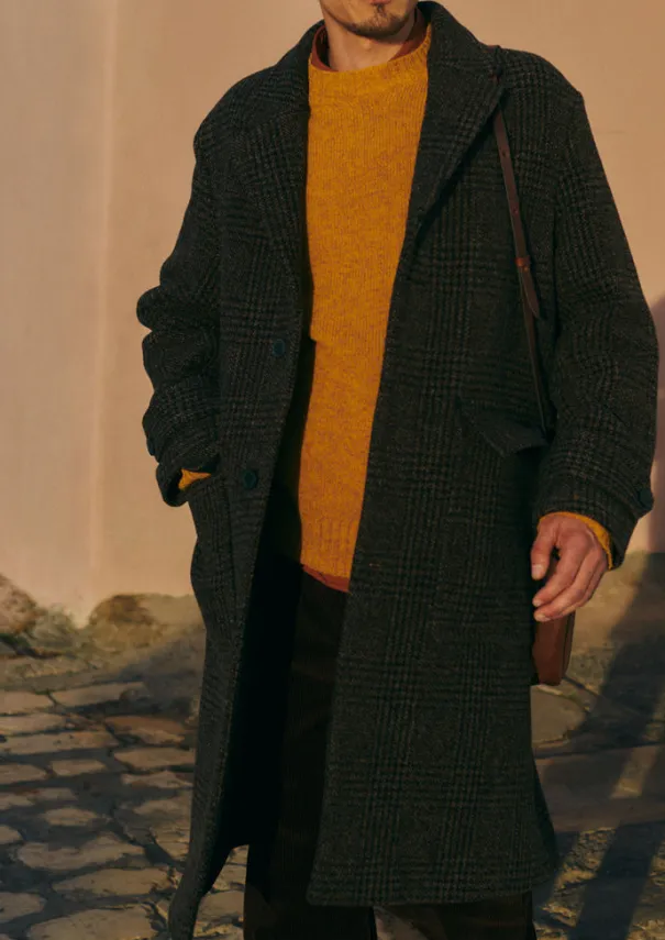 TOAST Coats & Jackets*Check Wool Overcoat