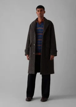 TOAST Coats & Jackets*Check Wool Overcoat