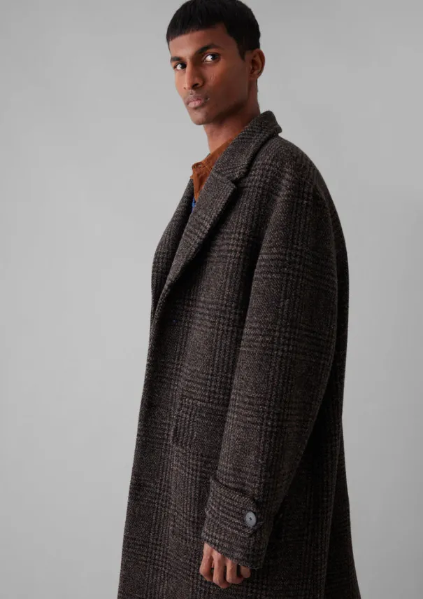 TOAST Coats & Jackets*Check Wool Overcoat