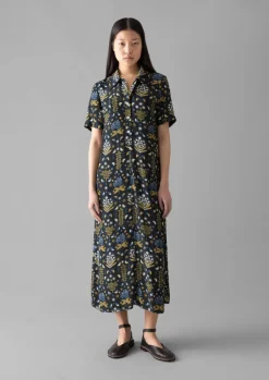 Women TOAST Dresses*Collector Print Fluid Shirt Dress