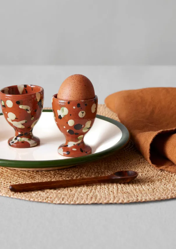 TOAST Ceramics|Kitchen*Cortona Splatter Egg Cup Set