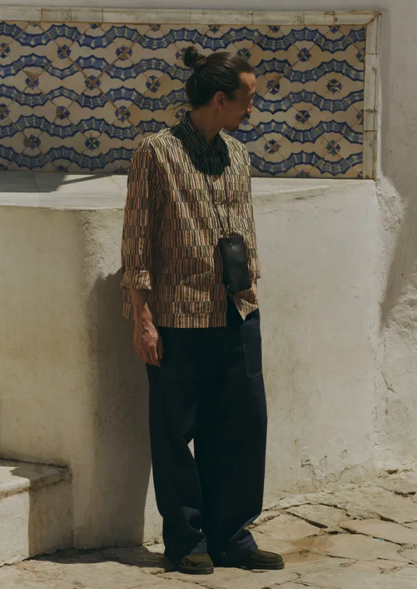 TOAST Denim|Trousers*Cotton Hemp Denim Cargo Trousers