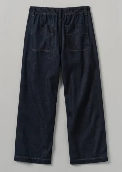 TOAST Denim|Trousers*Cotton Hemp Denim Cargo Trousers