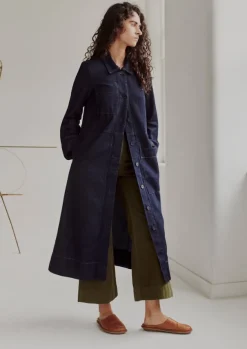 Women TOAST Denim|Workwear*Cotton Hemp Denim Dress