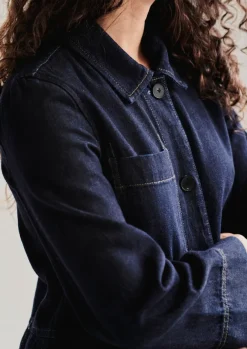 Women TOAST Denim|Workwear*Cotton Hemp Denim Dress