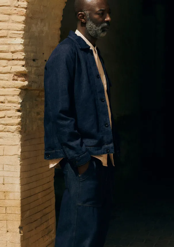 TOAST Denim|Workwear*Cotton Hemp Denim Jacket