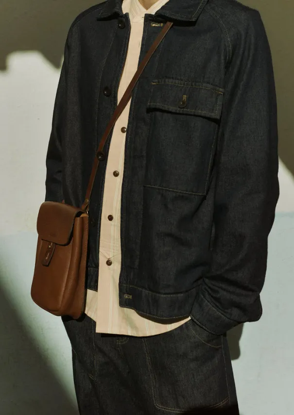 TOAST Denim|Workwear*Cotton Hemp Denim Jacket